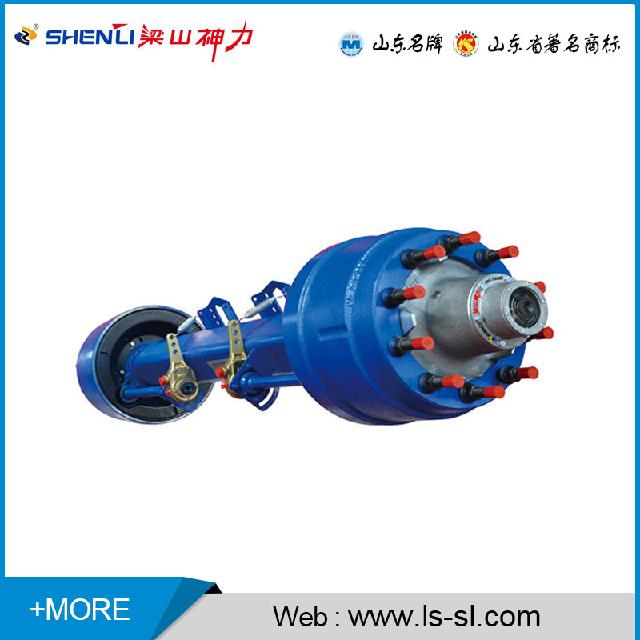 Shenli 10T maintenance-free lightweight axle (aluminum alloy wheel)